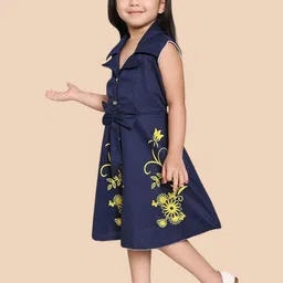 FRANSCART Floral Fit & Flare Dress image 3
