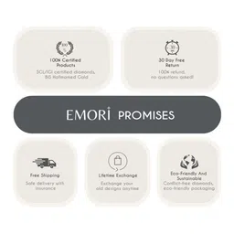 Emori Men Earrings Diamond image 2