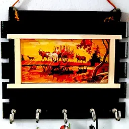 ADW CRAFT'S Black Single Piece Wood Other Paintings image 2