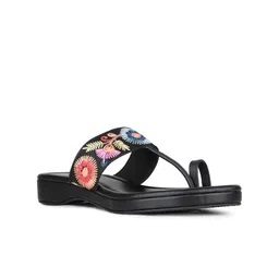 Inc 5 Women Embroidered Ethnic One Toe Flats image 3