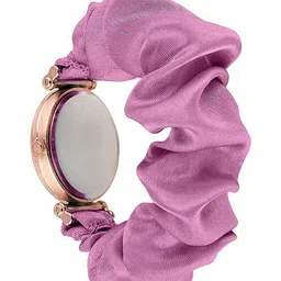 SZN Women Dial & Straps Analogue Watch Rolex Wht Pink Ribbin image 3