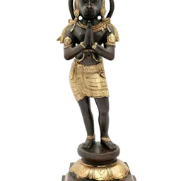 Exotic India Brown Religious Figurine Showpiece-picture-27