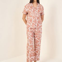 Sweet Dreams Women Printed Pure Cotton Night suit-picture-15