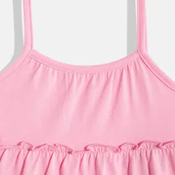 THE CHILDREN'S PLACE Teen Girls Ruffled Cotton Empire Top image 2