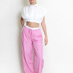 LULU & SKY Women Striped Wide Leg Trouser-picture-22