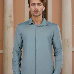 Celio Men Classic Opaque Casual Shirt-picture-30