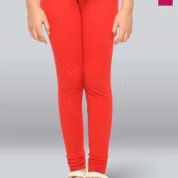 LYRA Girls Pack Of 2 Cotton Ankle-Length Leggings-image-85