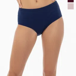 DressBerry Women Set of 3 Solid Hipster Briefs-picture-49