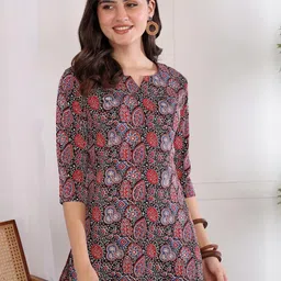 Moda Rapido Women Polyester Straight Kurtis-picture-18