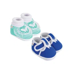 NESKA MODA Unisex Kids Cotton Booties-picture-38