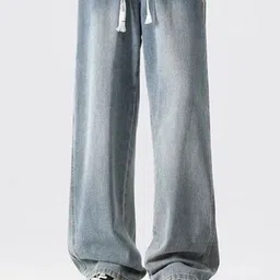 StyleCast x Revolte Men Relaxed Fit Mid-Rise Light Fade Jeans image 2