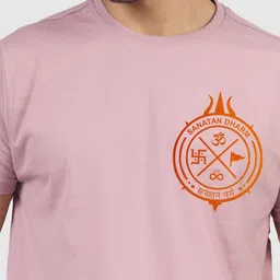 Greylongg Men Printed Cut Outs T-shirt image 3