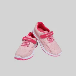 toothless Girls Round Toe Sneakers with Velcro Closure image 3