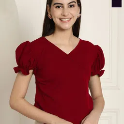 Tromko Puff Sleeve Top-picture-20