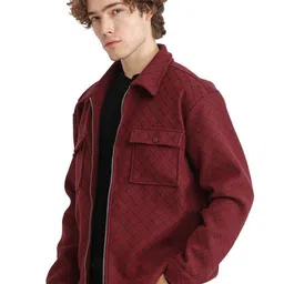 RARE RABBIT Men Quilted Jacket with Patchwork image 3