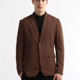 Arrow Zero Calorie Slim-Fit Single Breasted Blazer-picture-12