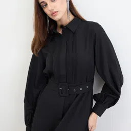 Styli A-Line Midi Dress image 4