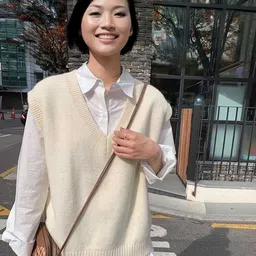 StyleCast Women Solid V-Neck Sleeveless Pullover-image-85