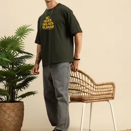 Mast & Harbour Men Printed T-shirt image 2