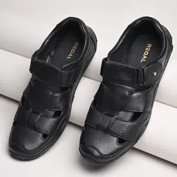 Regal Men Leather Fisherman Sandals-image-84