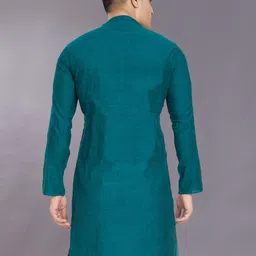 PulseIQ Men Cold-Shoulder Sleeves Kurta image 5