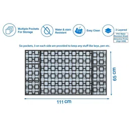 The Furnishing Tree Grey PVC Air Conditioner Cover image 5