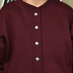 Baawri Girls Fleece Bomber Jacket image 2