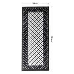 Sapana Carpet-Mats White & Grey Textured AntiSkid Floor Runner image 5