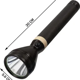 regals choice Rechargeable Torch 1000m Beam Distance with Dual Charger Torch image 3