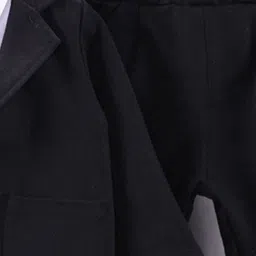 StyleCast x Revolte Infant Boys Single-Breasted Shirt Blazer & Trousers with Tie Suits image 2