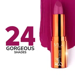 MILA BEAUTE Bold & Matte Lipstick Enriched With Jojoba Oil - 4.2 g - Dare Devil image 5