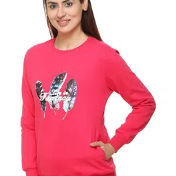 WOOL 4U Women Printed Sweatshirt image 5