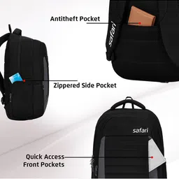 Safari Unisex Backpack with Anti-Theft image 5