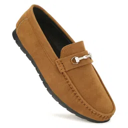 TROTUS Men Suede Loafers image 3