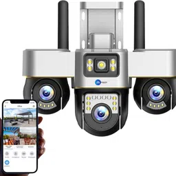 Maizic Smarthome TRIGENIE 4G Black 3MP×3 FHD 3 Lens/3 Screen AI Triple PTZ Outdoor Security Camera-image-66