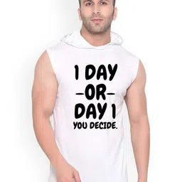 Fashnobic Men Printed Hooded Neck Gym Vests-image-28