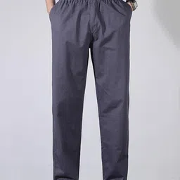 StyleCast x Revolte Men Mid-Rise Easy Wash Cotton Trousers-picture-10