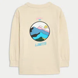 Marks & Spencer Boys Typography Printed Round Neck Oversized T-shirt image 3