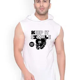Fashnobic Men Printed Hooded-Neck Gym Vests-image-99