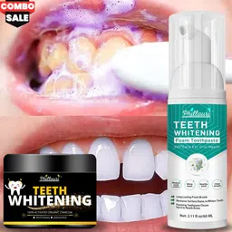 phillauri Teeth Foam Toothpaste & charcoal Powder Makes Your Teeth White & Healthier Teeth Whitening Kit-picture-11