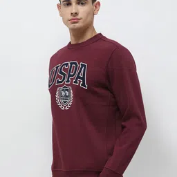 U.S. Polo Assn. Denim Co. Men Embroidered Regular Fit Pullover Sweatshirt image 3