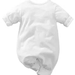 Zeezeezoo Kids Printed Cotton Round Neck Long Sleeves Rompers image 3