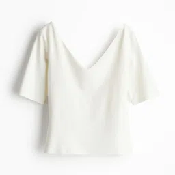 H&M V-Neck Jersey Tops image 4