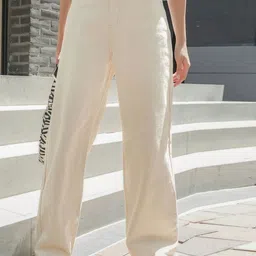 NU CLOTHS Women Comfort Wide Leg High-Rise Jeans-picture-11