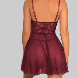 VAGHBHATT Net Baby Doll image 3