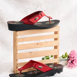 Aeroblu Women Open Toe T-Strap Flats-image-29