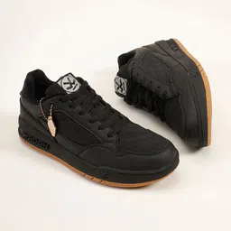 WROGN Men Colourblocked PU Sneakers-picture-25