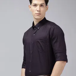 Arrow Pure Cotton Manhattan Slim Fit Formal Shirt image 3