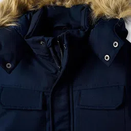 Juniors by Babyshop Boys Lightweight Parka Jacket image 4