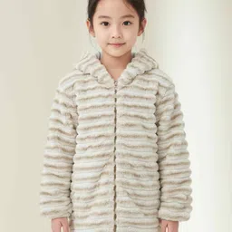 AIDAN PAUL Girls Striped Lightweight Puffer Jacket-picture-51